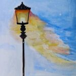 street light abstract